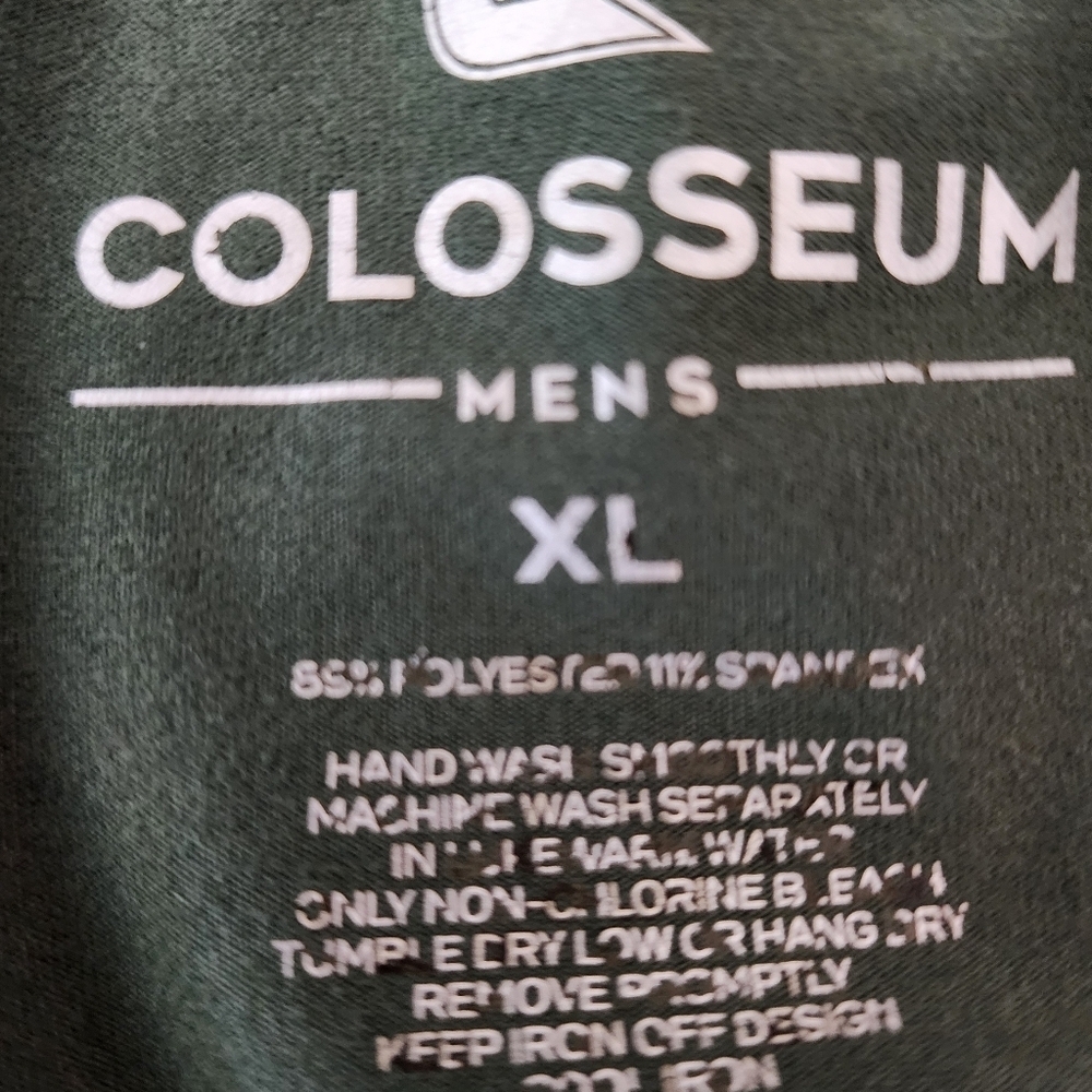 Colosseum WV Mountaineers OHT Military Appreciation Polo Size XL Olive Green - Picture 10 of 11